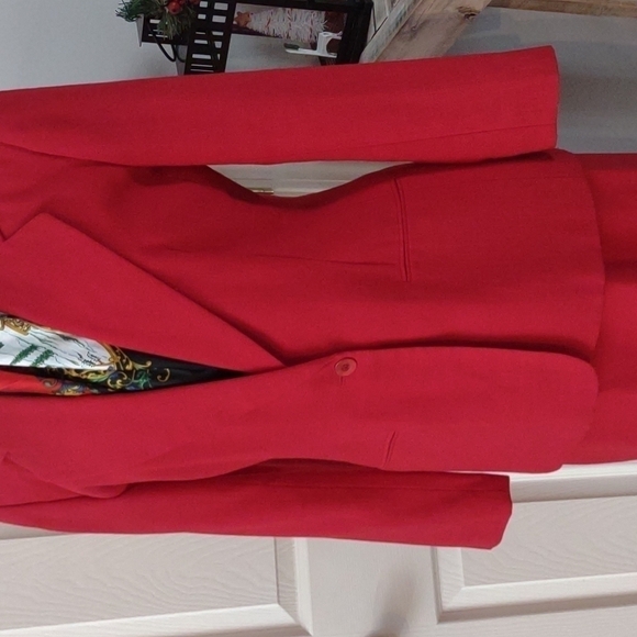 VINTAGE  2 Piece Skirt Suit Jacket & Skirt Career Academia Joan Leslie - Picture 2 of 13